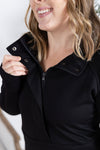 IN STOCK Mia Scuba Halfzip - Black