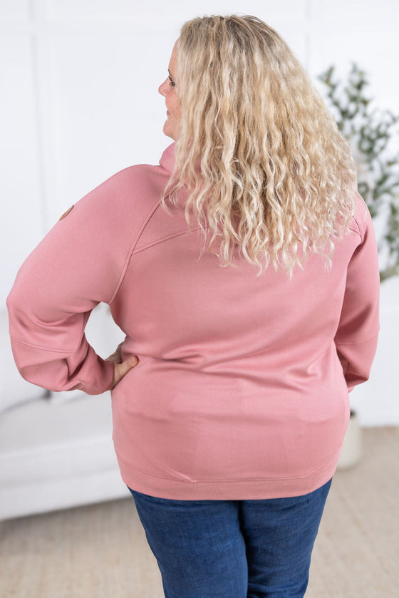 IN STOCK Scuba FullZip Hoodie - Rose