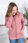 IN STOCK Scuba FullZip Hoodie - Rose