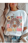 Floral Turkey Graphic Tee