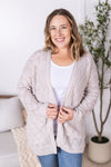 IN STOCK Open Knit Cardigan - Neutral