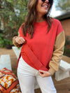 Scottie Two Tone Sweatshirt in Three Colors