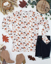 Blair Long Sleeve Top - Fall Foliage