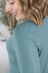 IN STOCK Ella Long Sleeve Top - Sage