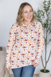 IN STOCK Blair Long Sleeve Top - Autumn Floral