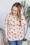 IN STOCK Blair Long Sleeve Top - Autumn Floral