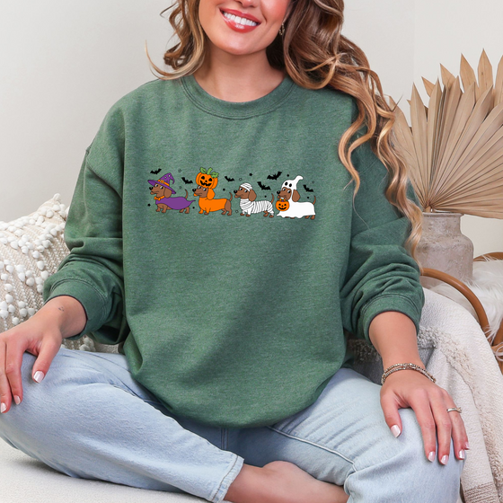Halloween Dachshund Sweatshirt