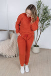 IN STOCK Corrine Joggers - Pumpkin