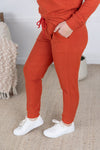 IN STOCK Corrine Joggers - Pumpkin