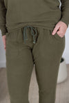 IN STOCK Corrine Joggers - Olive
