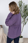 IN STOCK Talina Textured Sweater - Purple