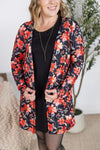 IN STOCK Classic Cardigan - Sunset Floral
