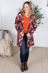 IN STOCK Classic Cardigan - Sunset Floral