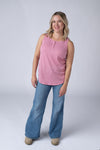 IN STOCK Alison Henley Tank - Rose