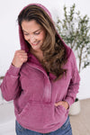 IN STOCK Ryker Vintage Wash Hoodie- Berry