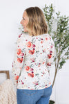 IN STOCK Alyssa Long Sleeve Top - Pink Bloom