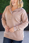 IN STOCK Jesse Vintage Wash Snap Pullover - Tan