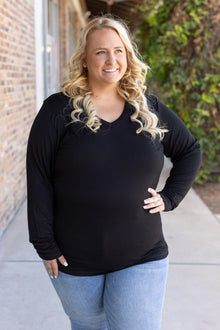  Larissa Long Sleeve - Black | Women's Top