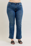 Casey Mid Rise Bootcut with Cell Phone Back Pocket & Slit