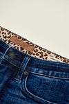 Linda High Waist Classic Straight Jean in Dark Midnight Blue