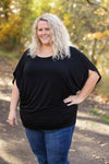 IN STOCK Darcy Dolman Top - Black