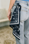 Alex Mid Rise Boyfriend Jean with Bandana Loop
