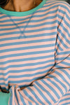 All For the Color Drop Shoulder Pullover