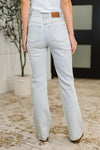 Alyse Mid Rise Destroy & Fray Hem Bootcut