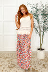 Be Home Soon Floral Maxi Skirt