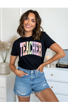 Colorful Teacher Graphic Tee