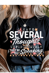Several Thoughts Graphic Tee