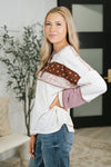 Brick by Brick Color Block Top