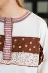 Brick by Brick Color Block Top