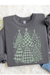 Green Holiday Trees Graphic Tee