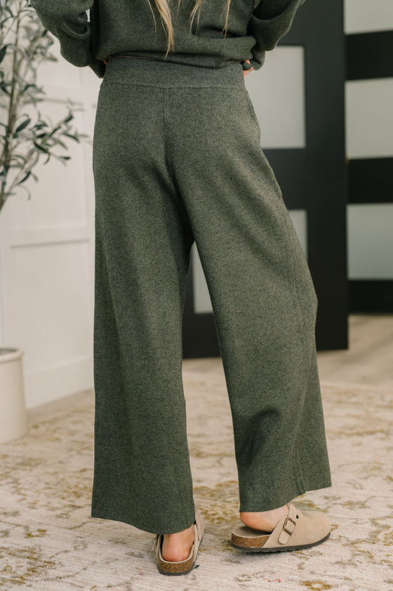 Clove Culottes in Moss