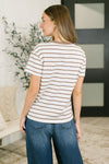 Convincing Argument Casual Tee in Mocha