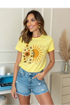 Floral Sun Graphic Tee