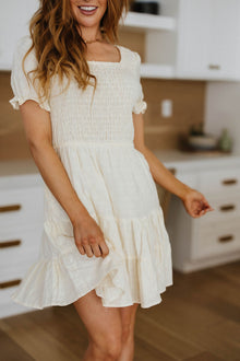  Cute Situation Square Neck Dress