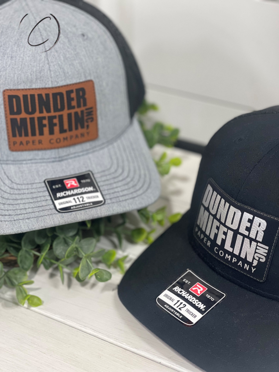 Adult DM Paper Company Patch Snapback Hat