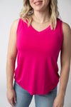 Noelle Tank - Hot Pink