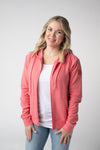 Fullzip Hoodie - Sunkissed Coral