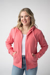 Fullzip Hoodie - Sunkissed Coral