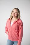 Fullzip Hoodie - Sunkissed Coral