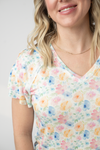 Raelynn V-Neck Top - Petal Gardens