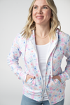 Fullzip Hoodie - Petal Gardens