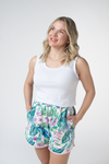 Dolphin Shorts - Tropical Leaf