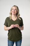 Sophie Top - Dark Olive