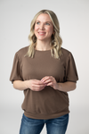 Katie Cozy Top - Mocha