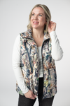 Remy Zip Up Vest - Dark Camo