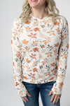 Blair Long Sleeve Top - Harvest Leaves